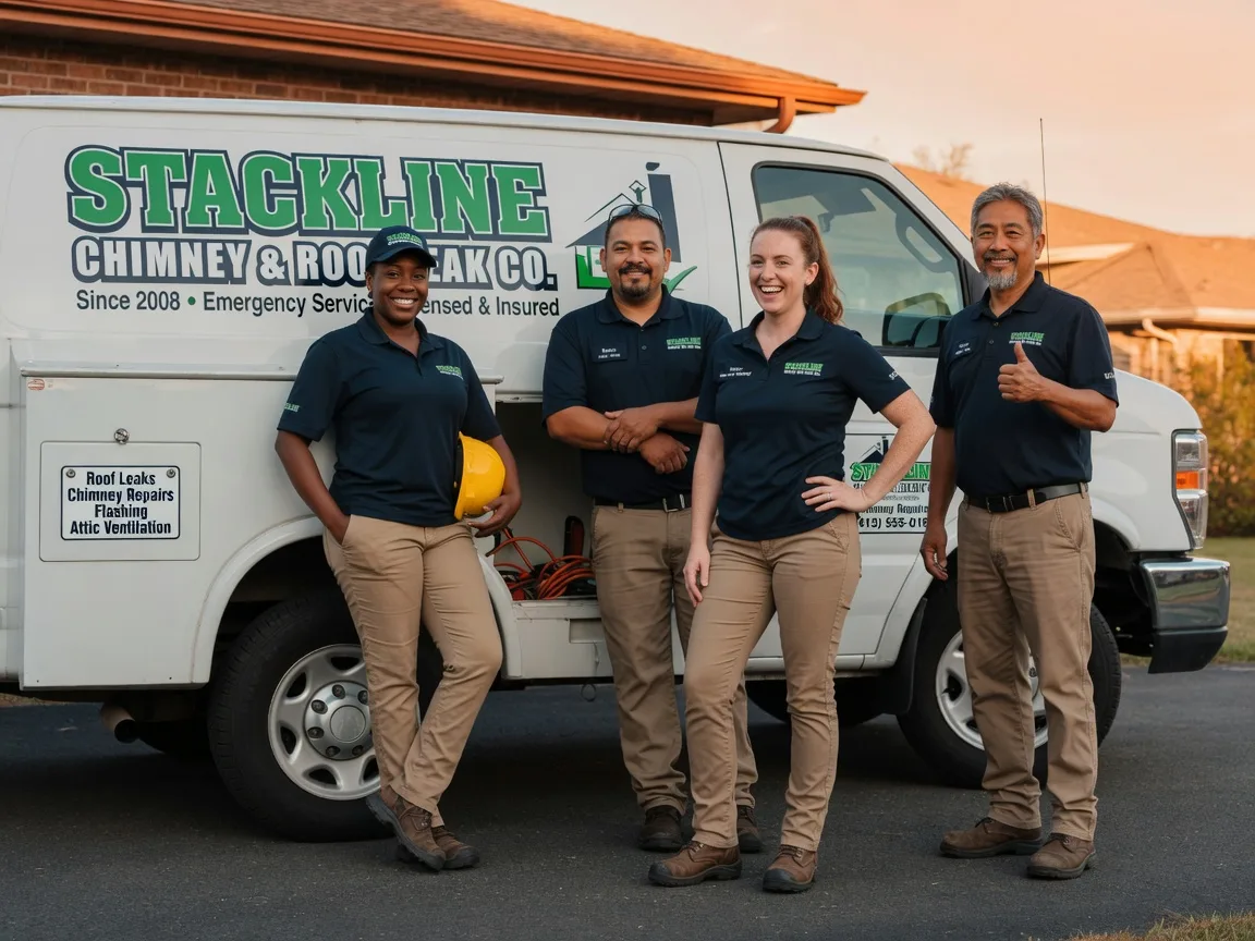 Chimney flashing repair company in Ooltewah, TN